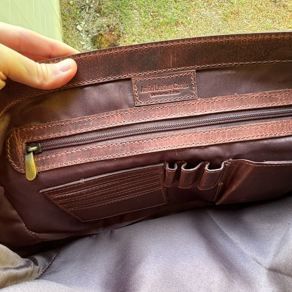 Aaron Leather messenger bag - Picture 14 of 16